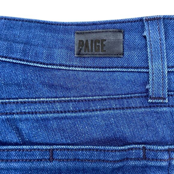 PAIGE Verdugo Ultra Skinny Blue Jeans Pants Women’s Size 30 Made in USA - Picture 1 of 16